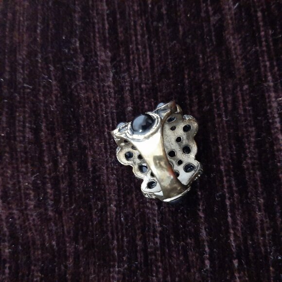 Vintage whimsigoth multi stone ring - Picture 9 of 12